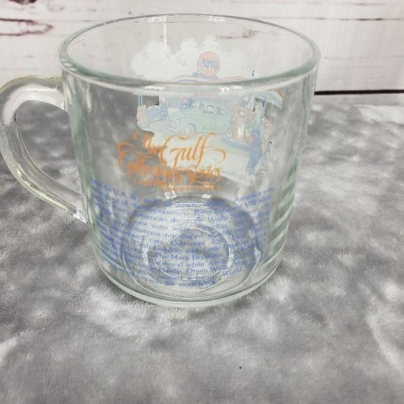 Gulf the Dawning Of A New Era Clear Coffee Cup - Picture 4 of 9